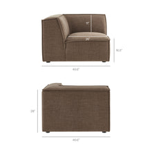 Load image into Gallery viewer, Restore 3-Piece Performance Fabric Upholstered Modular L-Shaped Sectional Sofa by Modway