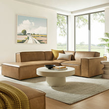 Load image into Gallery viewer, Restore 3-Piece Vegan Leather Modular L-Shaped Sectional Sofa by Modway