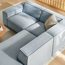 Load image into Gallery viewer, Restore 3-Piece Performance Fabric Upholstered Modular L-Shaped Sectional Sofa by Modway