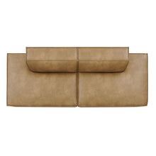 Load image into Gallery viewer, Restore 2-Piece Vegan Leather Modular Loveseat by Modway