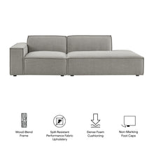 Load image into Gallery viewer, Restore 2-Piece Performance Fabric Upholstered Modular Loveseat by Modway