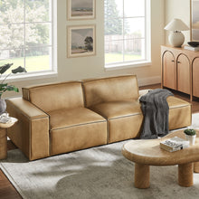 Load image into Gallery viewer, Restore 2-Piece Vegan Leather Modular Loveseat by Modway