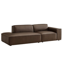 Load image into Gallery viewer, Restore 2-Piece Vegan Leather Modular Loveseat by Modway