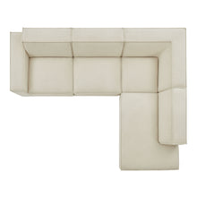 Load image into Gallery viewer, Restore 4-Piece Performance Fabric Upholstered Modular L-Shaped Sofa by Modway