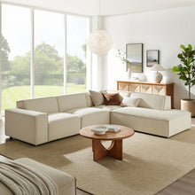 Load image into Gallery viewer, Restore 4-Piece Performance Fabric Upholstered Modular L-Shaped Sofa by Modway