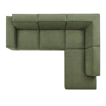 Load image into Gallery viewer, Restore 4-Piece Performance Fabric Upholstered Modular L-Shaped Sofa by Modway