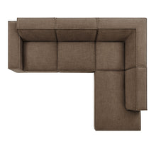 Load image into Gallery viewer, Restore 4-Piece Performance Fabric Upholstered Modular L-Shaped Sofa by Modway