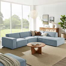 Load image into Gallery viewer, Restore 4-Piece Performance Fabric Upholstered Modular L-Shaped Sofa by Modway