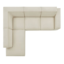 Load image into Gallery viewer, Restore 4-Piece Performance Fabric Upholstered Modular L-Shaped Sofa by Modway