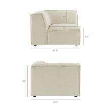 Load image into Gallery viewer, Restore 4-Piece Performance Fabric Upholstered Modular L-Shaped Sofa by Modway