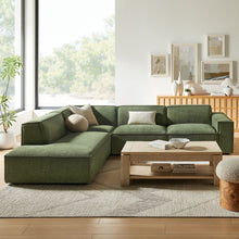 Load image into Gallery viewer, Restore 4-Piece Performance Fabric Upholstered Modular L-Shaped Sofa by Modway