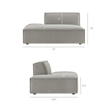 Load image into Gallery viewer, Restore 4-Piece Performance Fabric Upholstered Modular L-Shaped Sofa by Modway