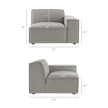 Load image into Gallery viewer, Restore 4-Piece Performance Fabric Upholstered Modular L-Shaped Sofa by Modway
