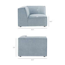 Load image into Gallery viewer, Restore 4-Piece Performance Fabric Upholstered Modular L-Shaped Sofa by Modway