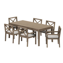 Load image into Gallery viewer, Northlake 7-Piece Outdoor Patio Teak Wood Dining Set by Modway
