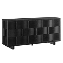 Load image into Gallery viewer, Foundry 71" Woven Design Buffet Storage Cabinet by Modway