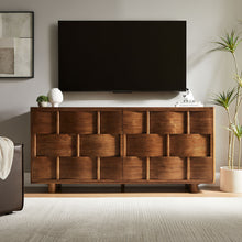 Load image into Gallery viewer, Foundry 71" Woven Design Buffet Storage Cabinet by Modway