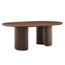 Load image into Gallery viewer, Enric 84 Inch Mango Wood Oval Dining Table by Modway