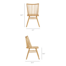 Load image into Gallery viewer, Alvar Spindle Back Dining Side Chairs Set of 2 by Modway