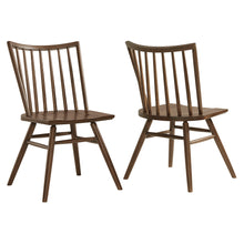 Load image into Gallery viewer, Alvar Spindle Back Dining Side Chairs Set of 2 by Modway