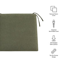 Load image into Gallery viewer, Jax Fabric Dining Chair Seat Cushion by Modway