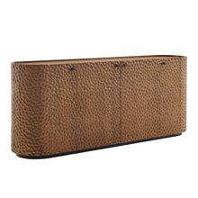 Load image into Gallery viewer, Aven 71.5 Inch Oval Chiseled Wood Sideboard Buffet Cabinet with Hammered Effect by Modway