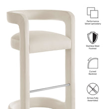 Load image into Gallery viewer, Winslow Performance Velvet Bar Stool Set of 2 by Modway