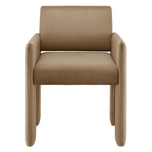 Load image into Gallery viewer, Daven Stain-Resistant Performance Velvet Dining Armchair by Modway