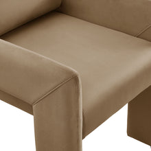Load image into Gallery viewer, Daven Stain-Resistant Performance Velvet Dining Armchair by Modway