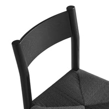 Load image into Gallery viewer, Alvia Oak Wood Dining Side Chair With Woven Seat by Modway