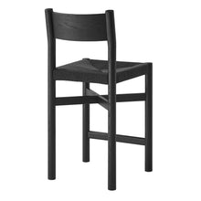 Load image into Gallery viewer, Alvia Oak Wood Counter Stools With Woven Seats Set of 2 by Modway