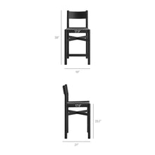 Load image into Gallery viewer, Alvia Oak Wood Counter Stools With Woven Seats Set of 2 by Modway