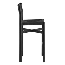 Load image into Gallery viewer, Alvia Oak Wood Bar Stools With Woven Seats Set of 2 by Modway