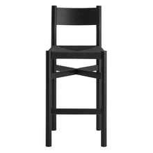 Load image into Gallery viewer, Alvia Oak Wood Bar Stools With Woven Seats Set of 2 by Modway