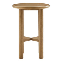 Load image into Gallery viewer, Alvia Round 30" Oak Wood Bar Table by Modway