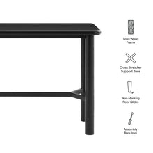 Load image into Gallery viewer, Alvia Rectangular 60" Oak Wood Bar Table by Modway