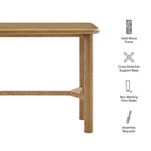 Load image into Gallery viewer, Alvia Rectangular 60" Oak Wood Bar Table by Modway