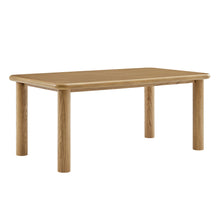 Load image into Gallery viewer, Alvia 72" Rectangular Oak Wood Dining Table by Modway