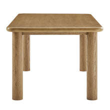 Load image into Gallery viewer, Alvia 72" Rectangular Oak Wood Dining Table by Modway