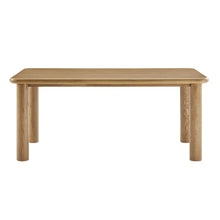 Load image into Gallery viewer, Alvia 72" Rectangular Oak Wood Dining Table by Modway