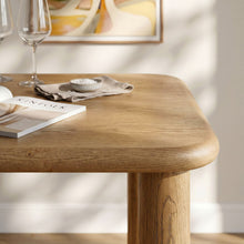 Load image into Gallery viewer, Alvia 72" Rectangular Oak Wood Dining Table by Modway
