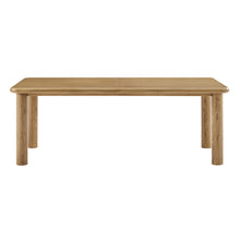 Load image into Gallery viewer, Alvia 86"-105" Extendable Rectangular Oak Wood Dining Table by Modway