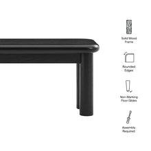 Load image into Gallery viewer, Alvia 58" Oak Wood Bench by Modway