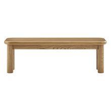 Load image into Gallery viewer, Alvia 58" Oak Wood Bench by Modway