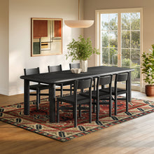 Load image into Gallery viewer, Alvia 7-Piece Oak Wood Extendable Dining Table and Chairs Set by Modway