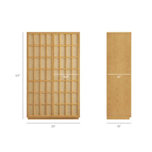 Load image into Gallery viewer, Aiko 64 Inch Tall Japandi Storage Cabinet by Modway