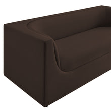 Load image into Gallery viewer, Hilda 86" Curved Back Performance Velvet Sofa by Modway
