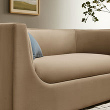 Load image into Gallery viewer, Hilda 67" Curved Back Performance Velvet Loveseat by Modway