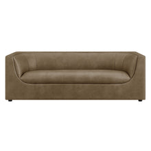 Load image into Gallery viewer, Hilda 86" Curved Back Vegan Leather Sofa by Modway