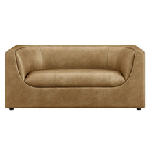Load image into Gallery viewer, Hilda 67" Curved Back Vegan Leather Loveseat by Modway